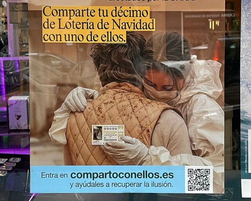 Una plataforma permite compartir el décimo de Navidad con los afectados por la Dana: 