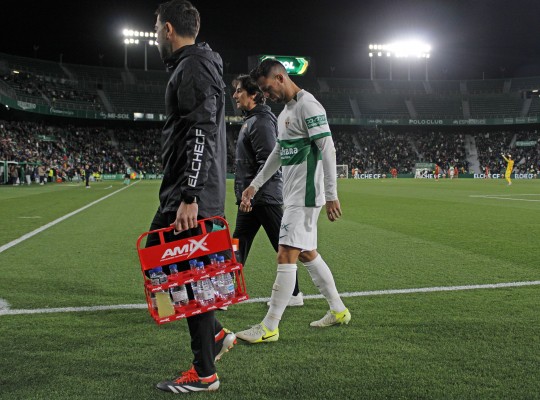 Óscar Plano se perderá el partido ante el Castellón por una lesión en el abductor
