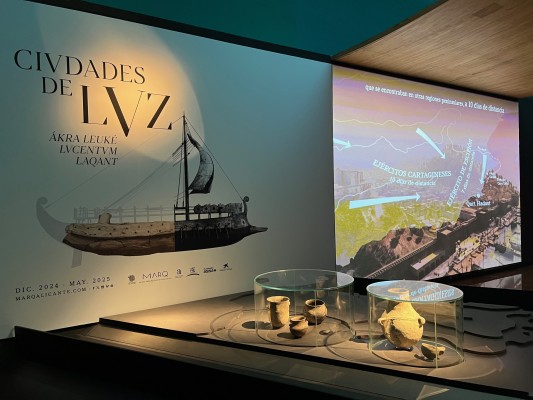El MARQ revive los orígenes de Alicante con una exposición sobre el yacimiento de Lucentum