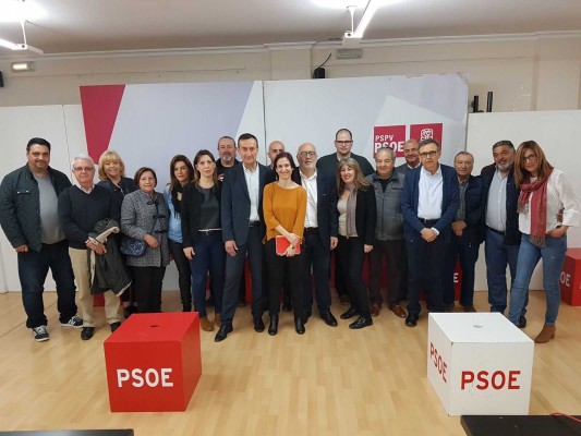 La brecha del PSPV ilicitano sigue vigente: Arabid presenta candidatura con el alcalde, Maciá y Rodes