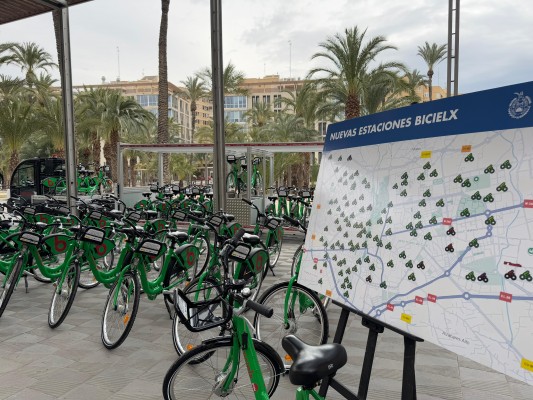 Bicielx amplía su servicio con 115 estaciones y llegará a pedanías en 2025