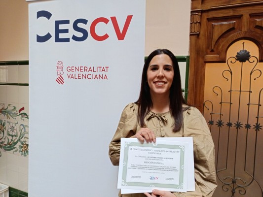 Una tesis sobre inundaciones realizada por una investigadora de la UA, premiada por el CES CV