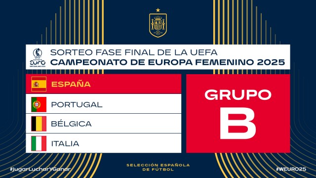 Italia, Bélgica y Portugal, rivales de España en la Eurocopa femenina 2025
