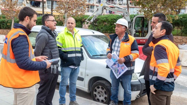 Benidorm dotará a la avenida Montecarlo de una red de agua regenerada 
