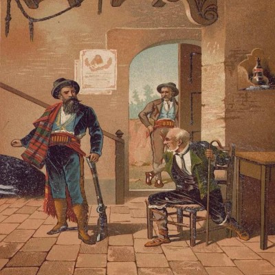 El testamento de 'El Barbudo', el bandolero y guerrillero ahorcado y descuartizado en Murcia en 1824, en el AGRM