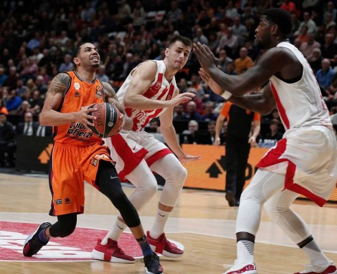 Sin balas en Euroliga ante Estrella Roja