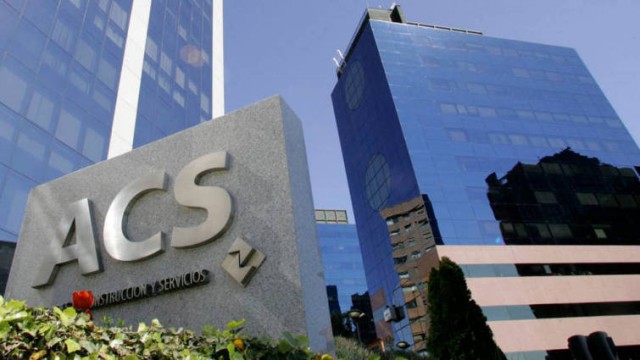 ACS vuelve a cotizar en bolsa disparándose más del 8%