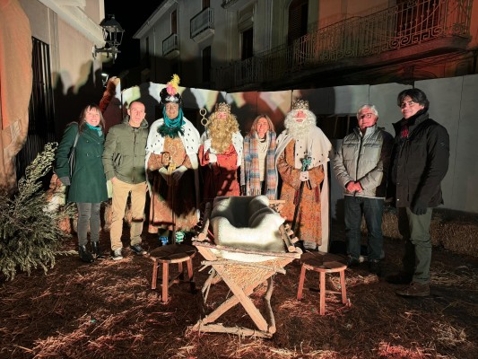 Almassora recrea su tradicional belén viviente