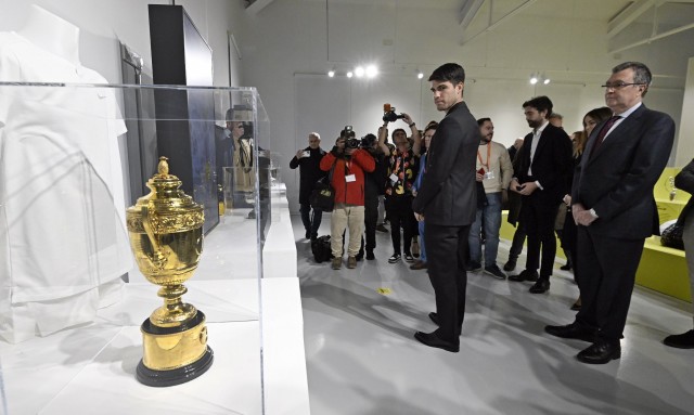 Alcaraz, al presentar su exposición: 