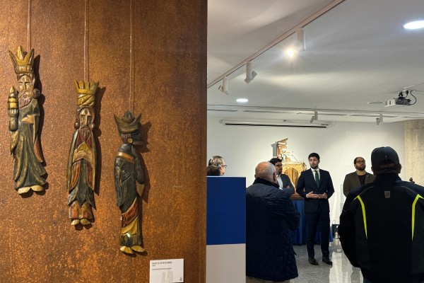 Una carta a los Reyes Magos con mucho arte: figuras de todo tipo y procedencia protagonizan una exposición  en Cartagena 