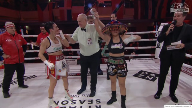 Maribicho Romero pierde ante la mexicana Chiquita González y se queda sin título mundial 
