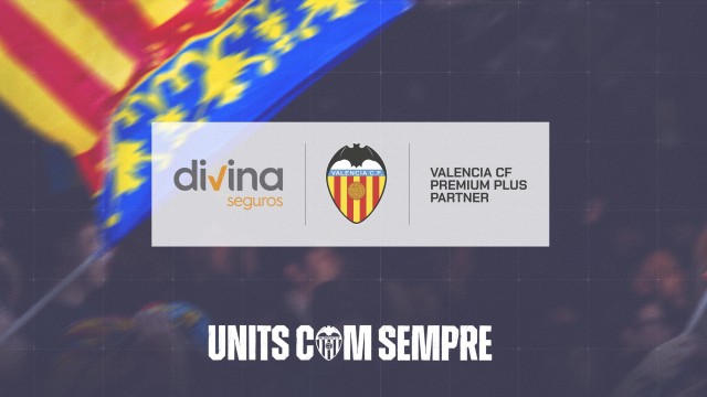 Divina Seguros se suma a la iniciativa 'Units com Sempre' del Valencia CF 