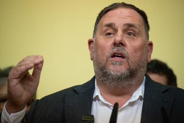 Junqueras rechaza una cuestión de confianza: 