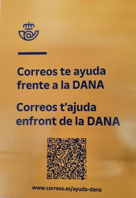 Las ayudas por la Dana se pueden solicitar a domicilio con los carteros de Correos

