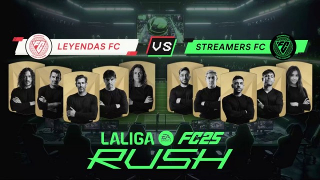 DjMaRiiO y Diego López, las últimas estrellas en sumarse al partido histórico de LALIGA EA SPORTS X FC 25 RUSH en Gamergy
