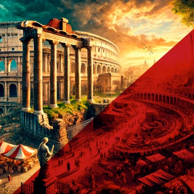 Roma cayó como caen todas las cosas