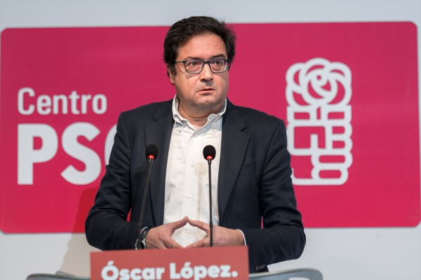 Óscar López, proclamado nuevo líder del PSOE de Madrid