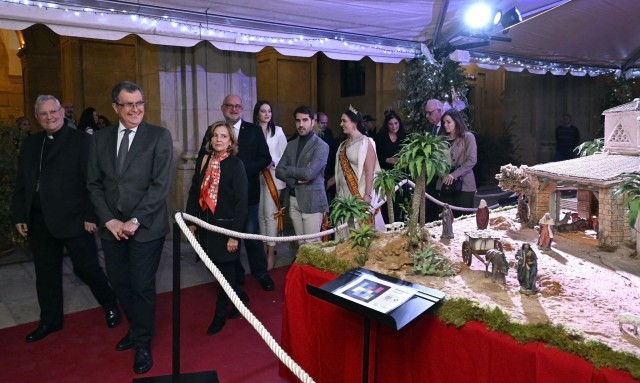 El Belén de Murcia más accesible abre sus puertas en el Palacio Episcopal
