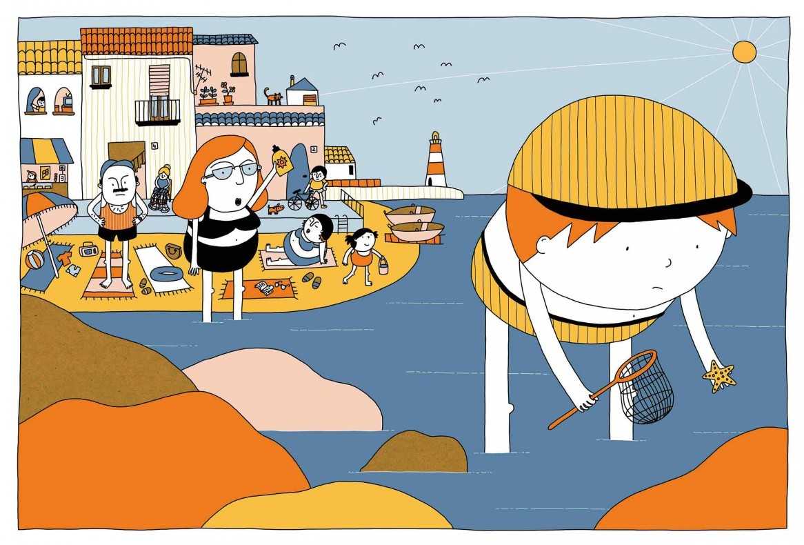 Petit el peix: un còmic silenciós per als que encara no saben llegir textos
