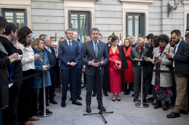 Feijóo acusa a Sánchez de abrir un proceso de 