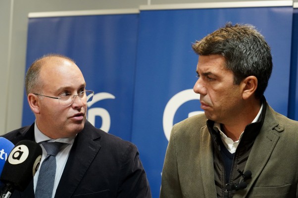 Tellado transmite a Mazón el apoyo del PP, pero avisa: 