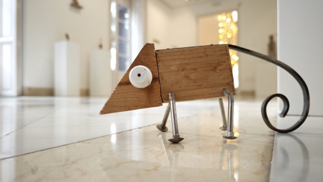 Animales fantásticos de Teatro Silfo sorprenden en el Museo Gaya: cuando lo desechado se convierte en arte