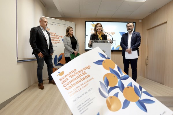 La Semana del Desayuno Valenciano alcanza las tres provincias: repartirá zumo en 90 locales 