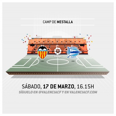 Sigue en directo el Valencia - Alavés