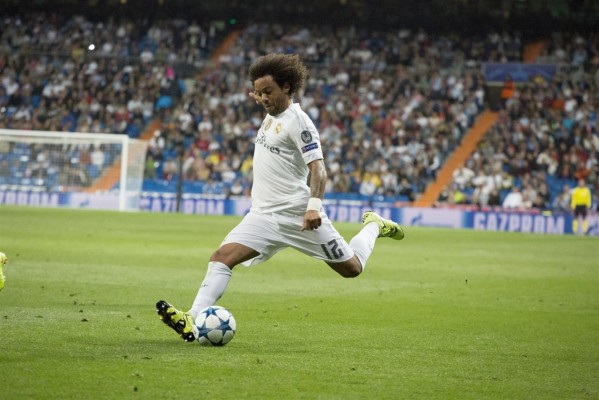 Marcelo sufre una luxación acromioclavicular en el hombro derecho