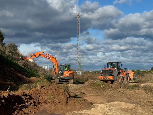 Arrancan las obras para mejorar la carretera de la Gombalda entre Museros y Massamagrell