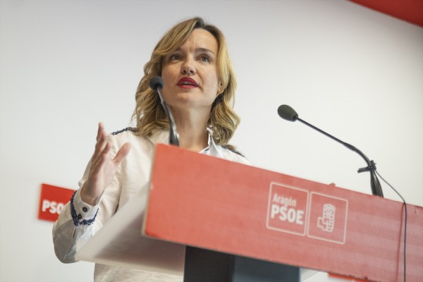 Pilar Alegría, proclamada secretaria general del PSOE Aragón

