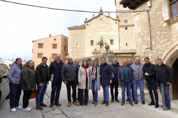 La Diputación y la Generalitat destinan 1,2 millones a siete municipios de Els Ports por la Dana