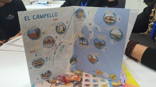 El Campello lanza mapas inclusivos: rutas turísticas adaptadas para personas con discapacidad visual
