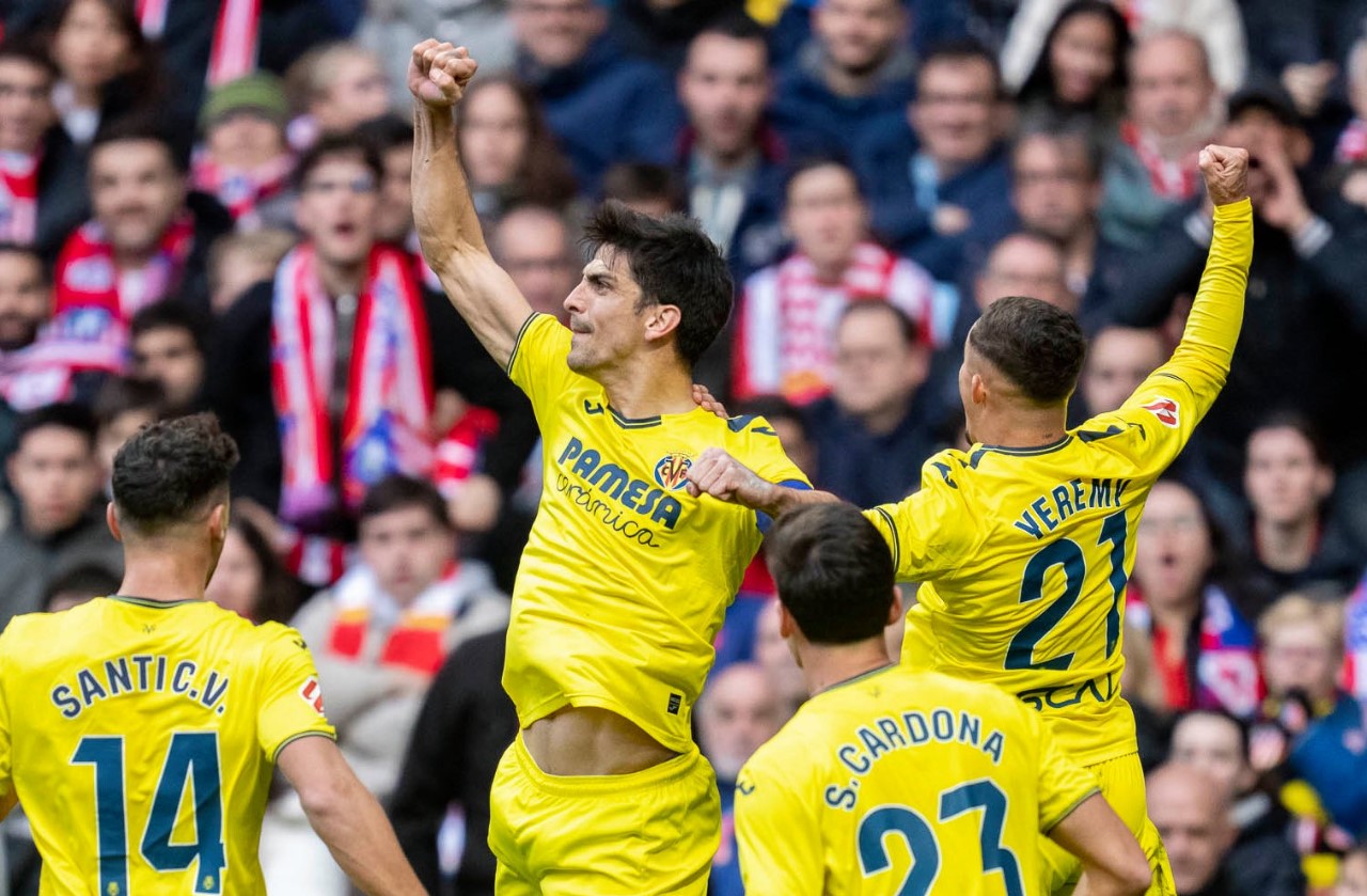 El Villarreal confirma su mejoría y suma un meritorio punto en el Metropolitano