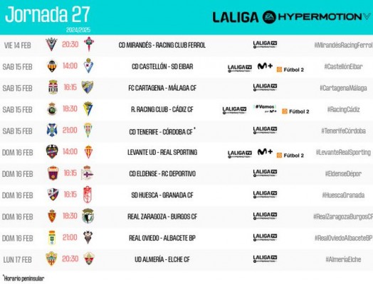 El Levante ya sabe día y hora para recibir al Sporting de Gijón