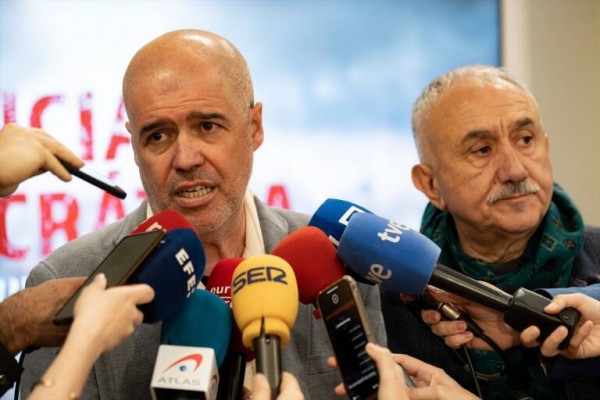 CCOO y UGT se movilizan el 2 de febrero para pedir nuevas medidas tras decaer el decreto ómnibus

