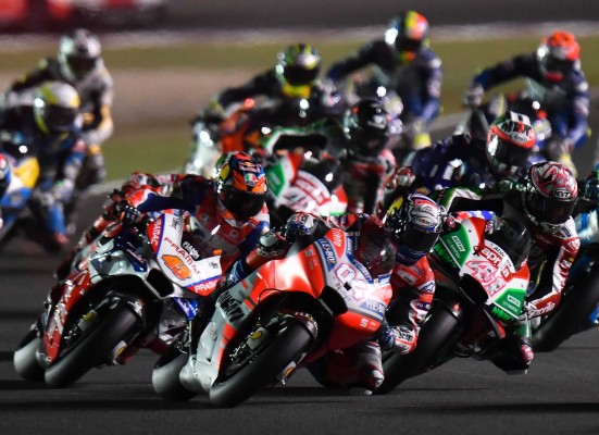 Dovizioso, Bagnaia y Martín se reparten las victorias en Losail