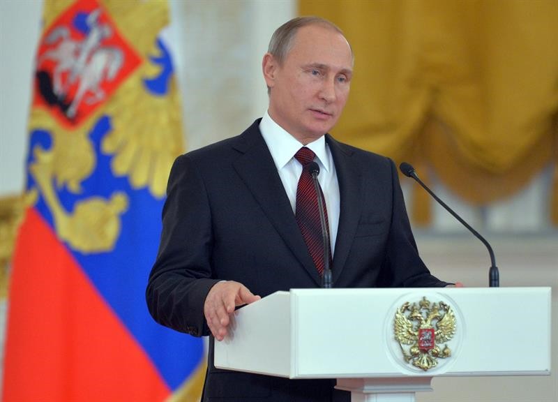Putin gana las presidenciales rusas con el 76,6% de los votos