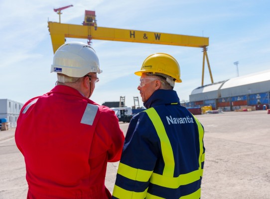 Navantia refuerza su presencia en Reino Unido con la adquisición de Harland & Wolff
