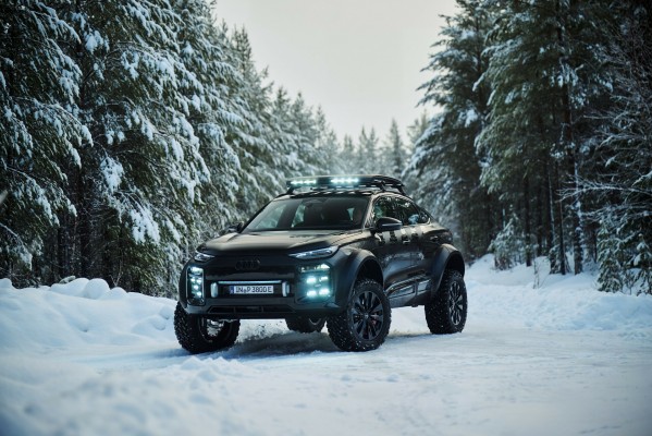 Audi Q6 e-tron offroad concept: preparado para abrir nuevos caminos
