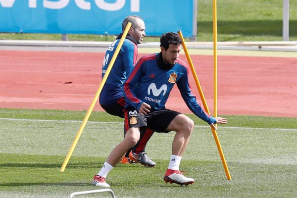 El primer día de Dani Parejo