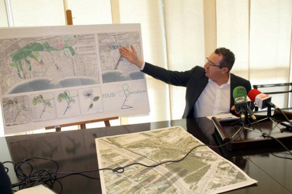 Once empresas optan a ejecutar la primera fase del Parque de la Séquia Mare de Benidorm