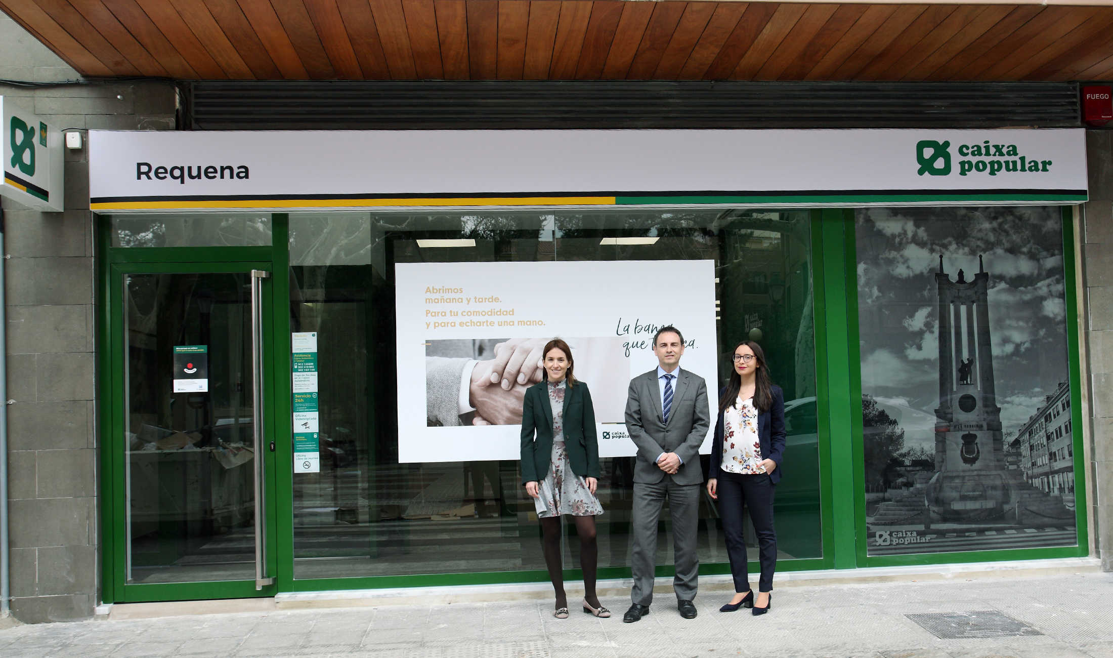 Caixa Popular abre nueva oficina en Requena
