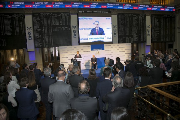 Aedas, Metrovacesa y Neinor, tres promotoras a la baja en bolsa este año