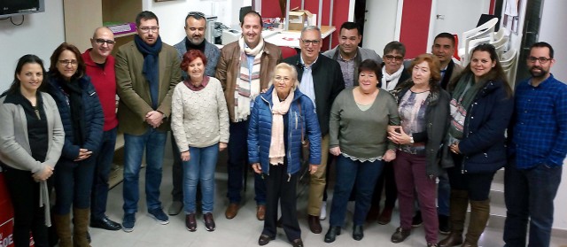 Rubén Martínez presenta su candidatura a la Secretaría General del PSPV-PSOE de Benidorm
