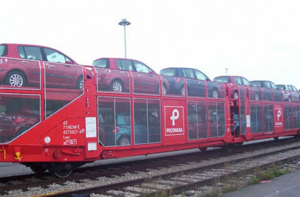 El tren de mercancías ente Sagunto y Zaragoza eleva la frecuencia a 30 convoyes semanales