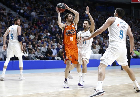 Valencia Basket se desploma en la segunda parte ante el Real Madrid (83-71) 