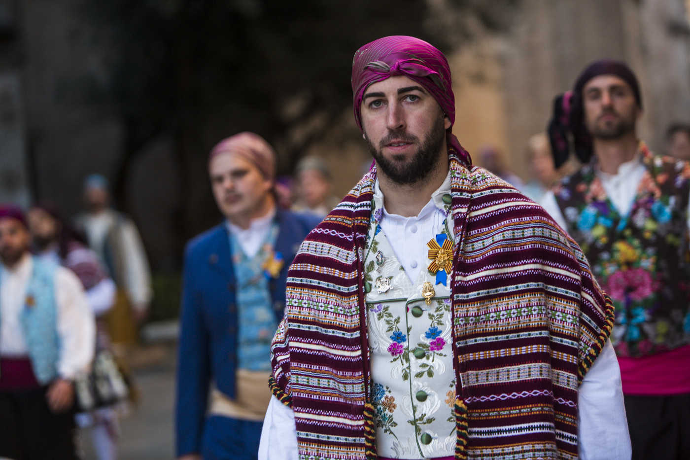 Así ha sido la primera jornada de la Ofrenda de Fallas (Fotos: EVA MÁÑEZ)