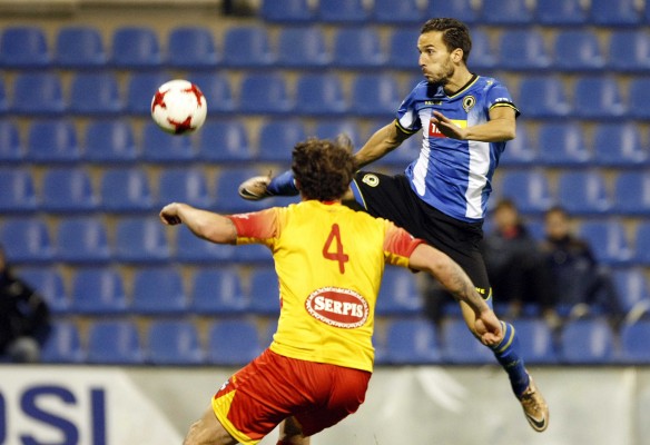 Óscar Díaz también se perderá los encuentros ante Baleares y Mestalla