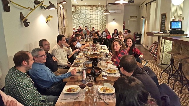 Punset se despide con brindis incluido del presidente Puig